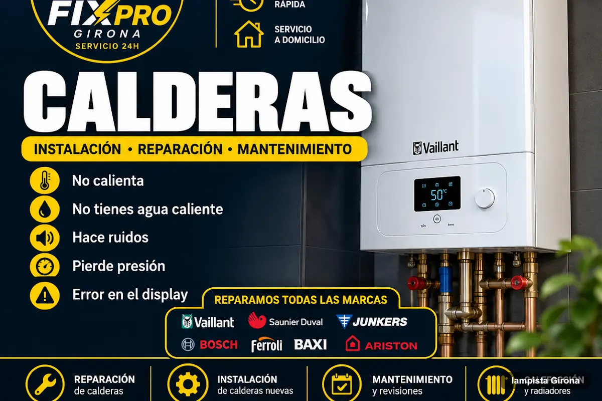 FIXPRO GIRONA Instalaciones y reparaciones Electricidad y fontanería, lampista a Girona