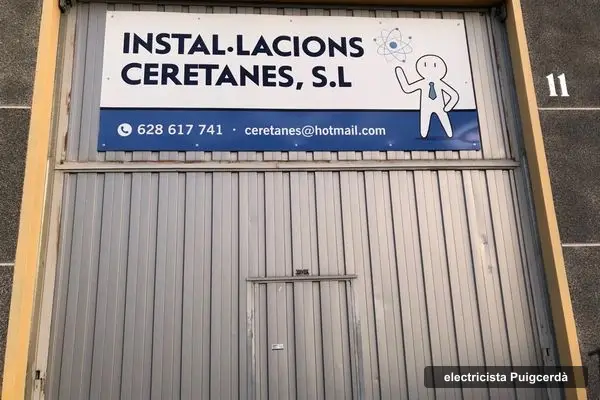 Instal·laciones Ceretanes, electricista a Puigcerdà