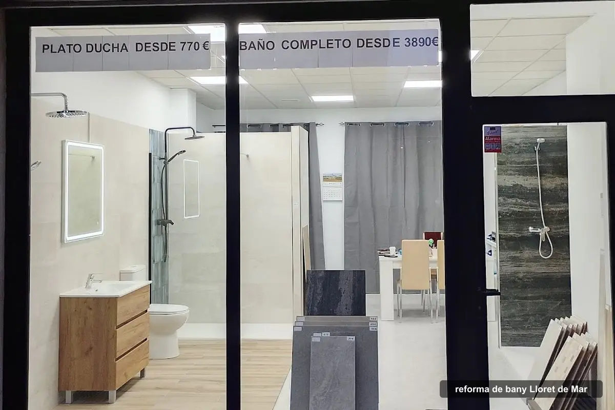 reformatubaño.com, empresa de reformes de bany a Lloret de Mar