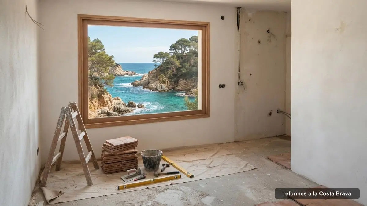 Reformes a la Costa Brava: reforma d'un apartament amb vistes a la cala